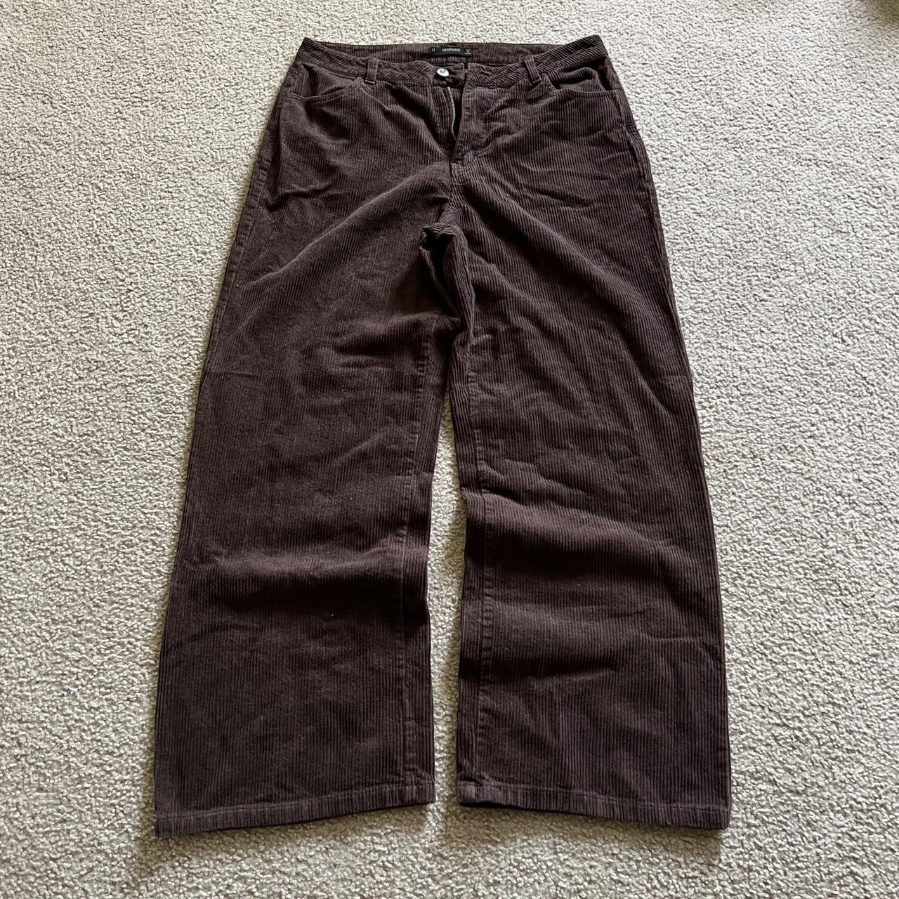 Vintage Hesperus Wide Leg Corduroy Pants Tagged... - Depop