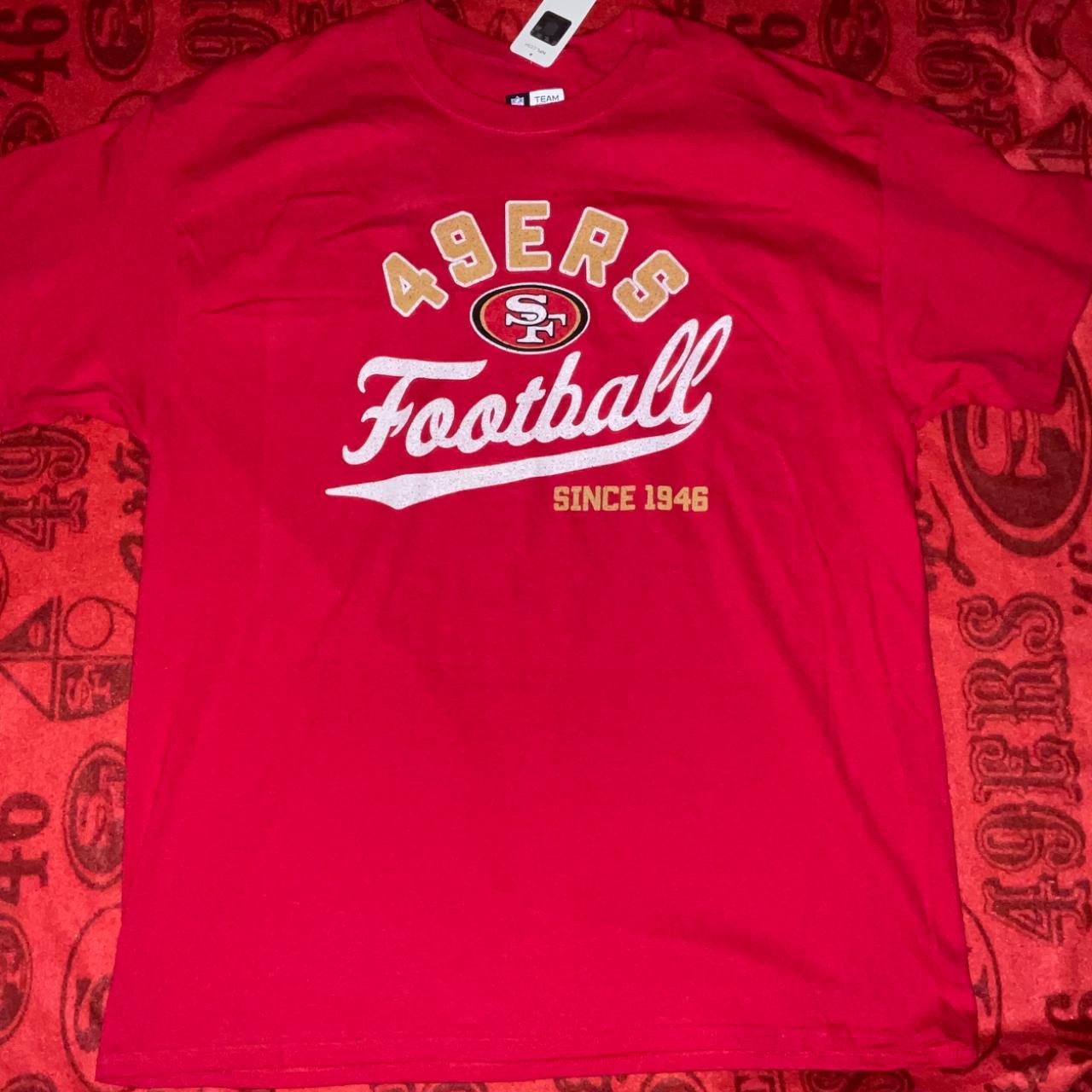 Cropped vintage 49ers Reebok crewneck size xl Really - Depop