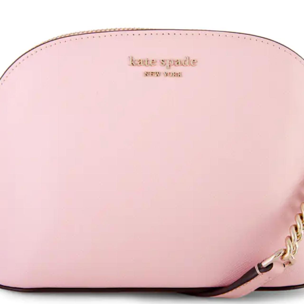 Kate spade pink crossbody bag selling for... - Depop