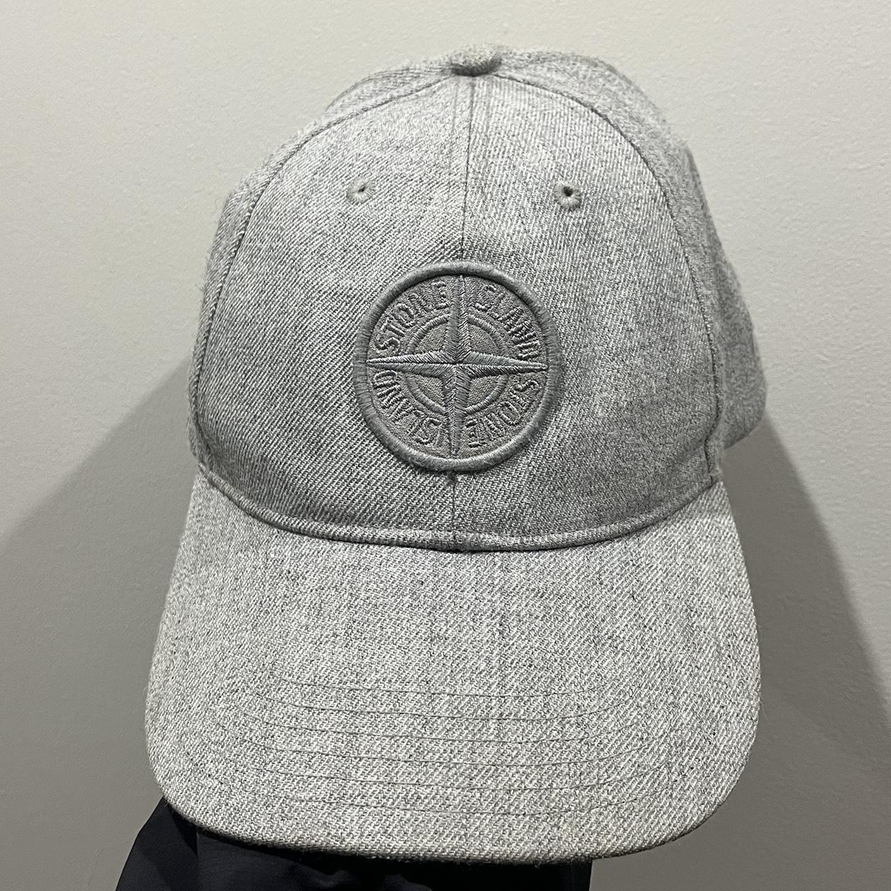 Baseball Hat Flannels Stone Island Hat Grey Stone Island Cap