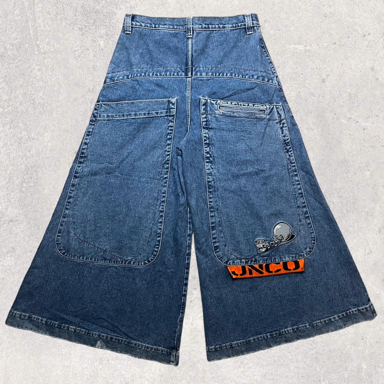 JNCO convict 50 vintage baggy wide jeans Send... - Depop