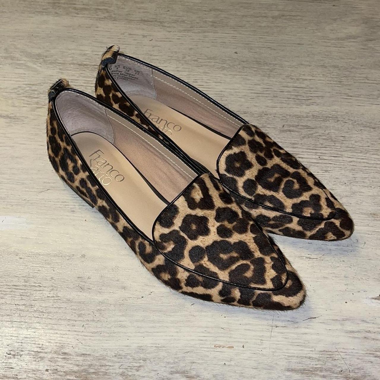 Franco sarto best sale calf hair flats