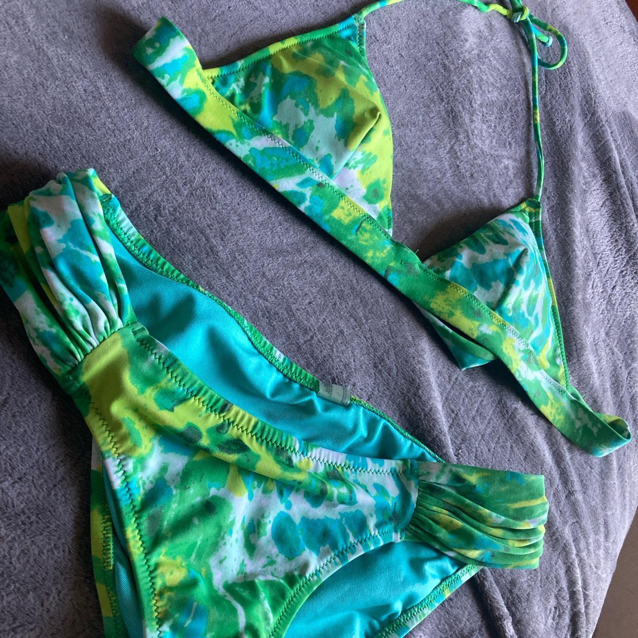 vintage victoria secret green and blue binki. so... - Depop