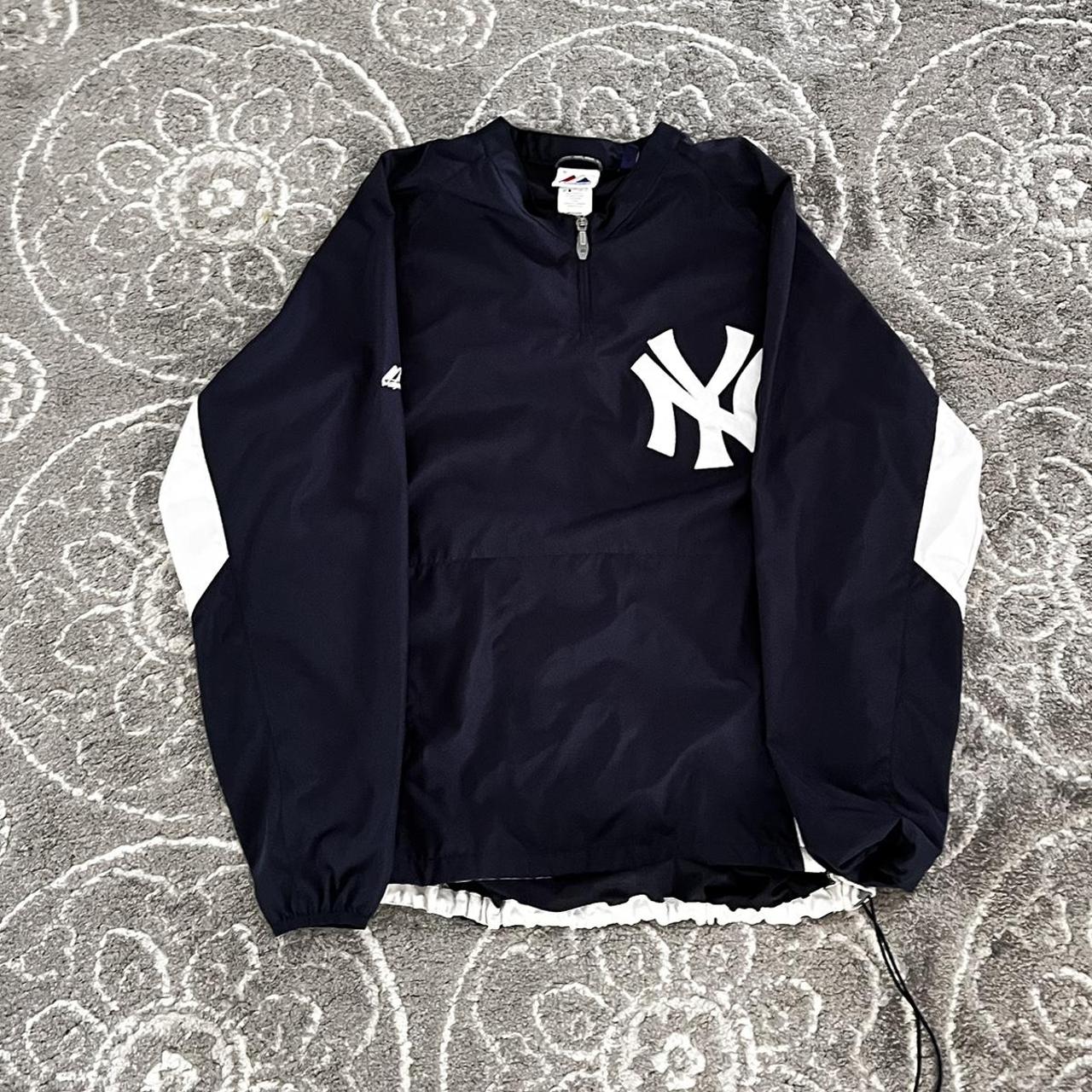 Vintage New York Yankees Majestic Jacket Great - Depop