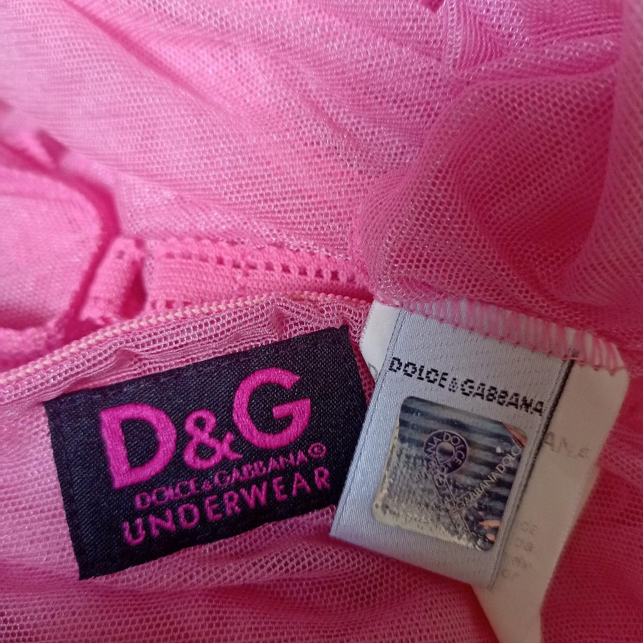 D&G Mesh rose pink Vintage by Dolce and Gabbana... - Depop