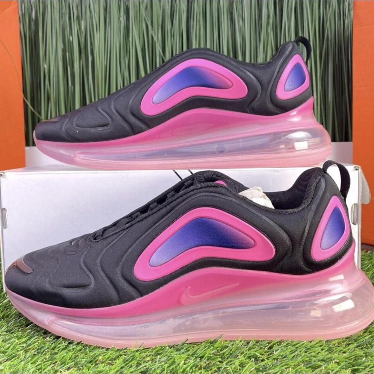 Nike air max 720 black and pink US size 8 Cm 26