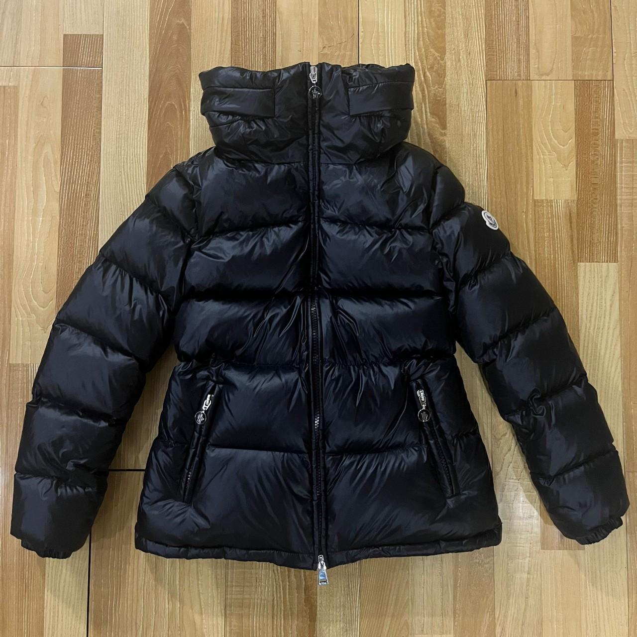 Moncler Douro Down Jacket Black Puffer Inside Hood - Depop