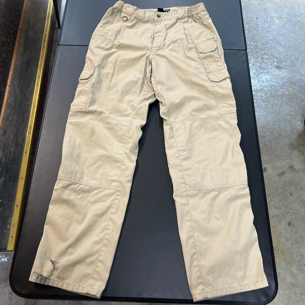 5.11 Tactical Men's Tan Trousers | Depop