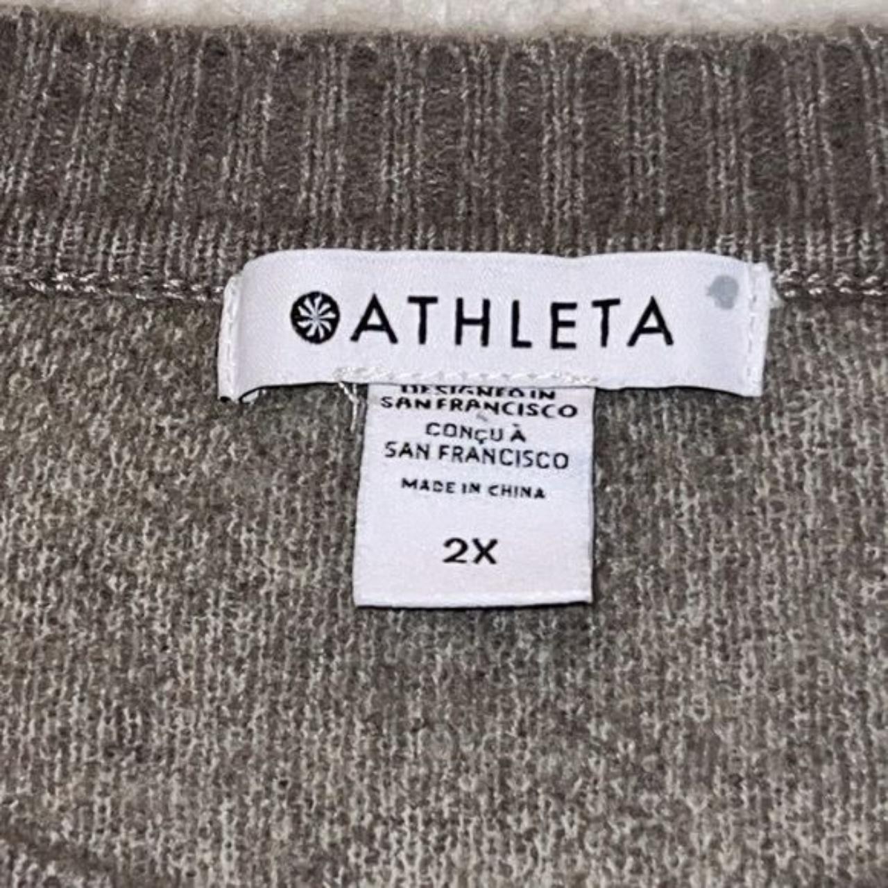 Athleta Hawthorn Textured Crew Sweater newest S