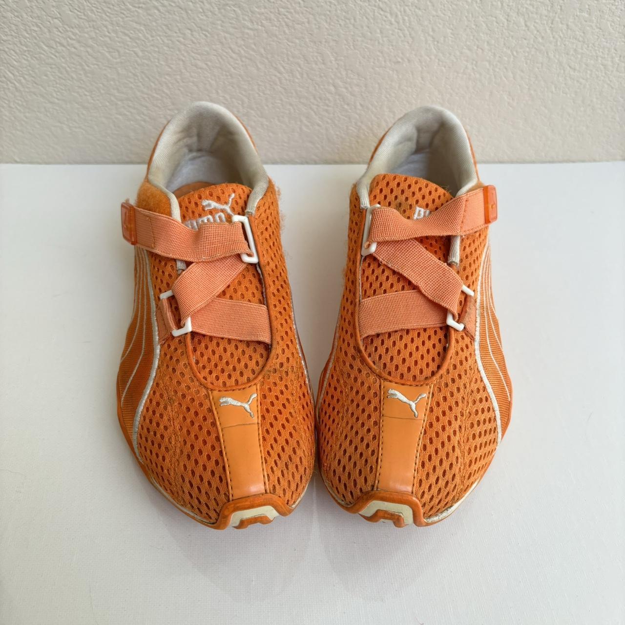 Orange Puma Cell Bashy Sneakers Womens 85 ★ Good Depop 9393