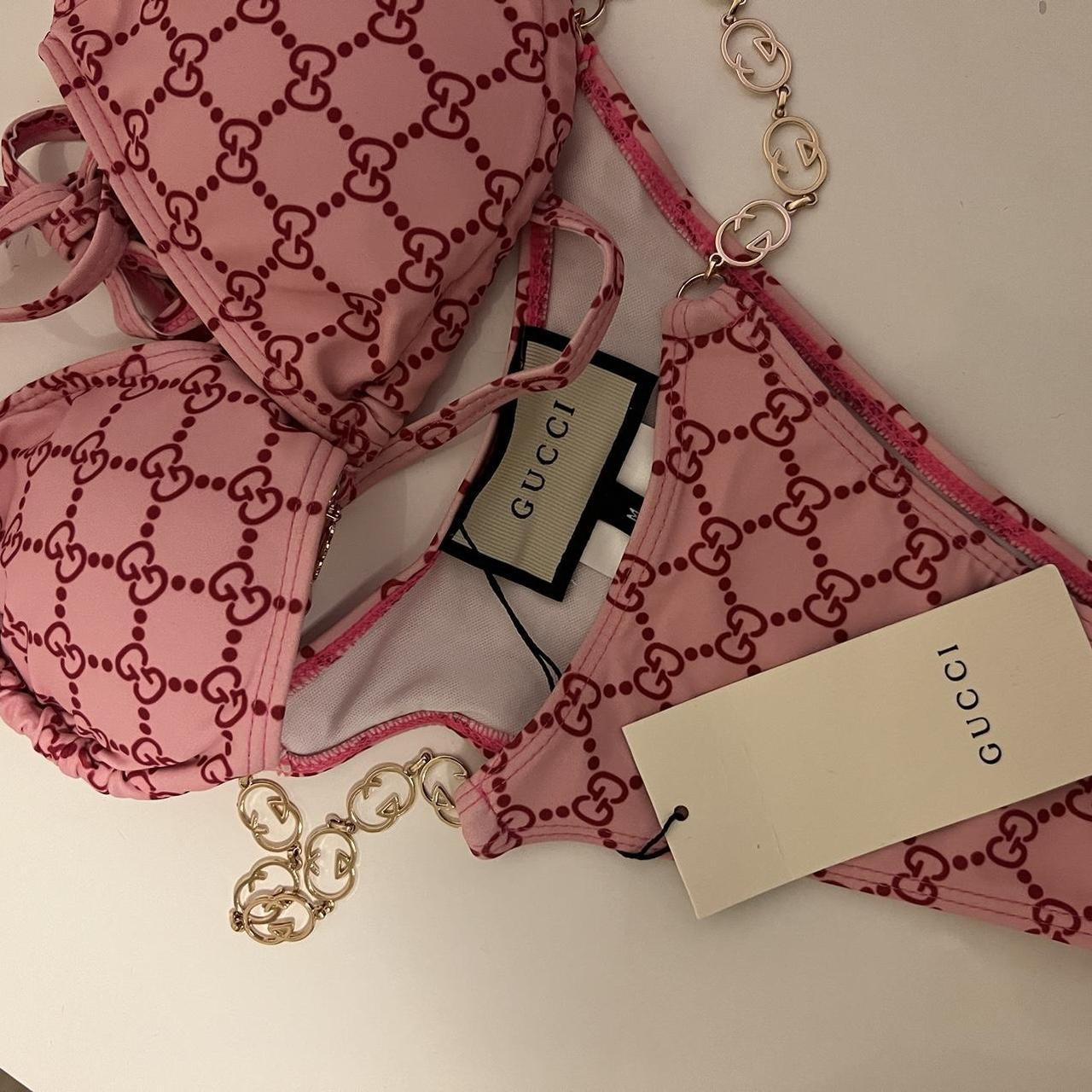 Pink gucci bikini online