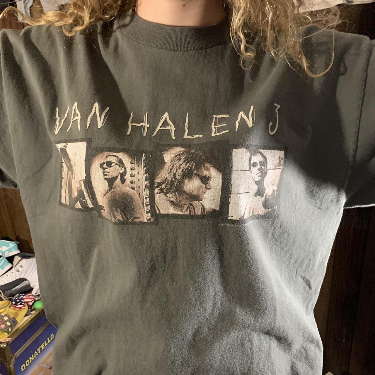 1998 Van Halen 3 World Tour T-Shirt Mens... - Depop