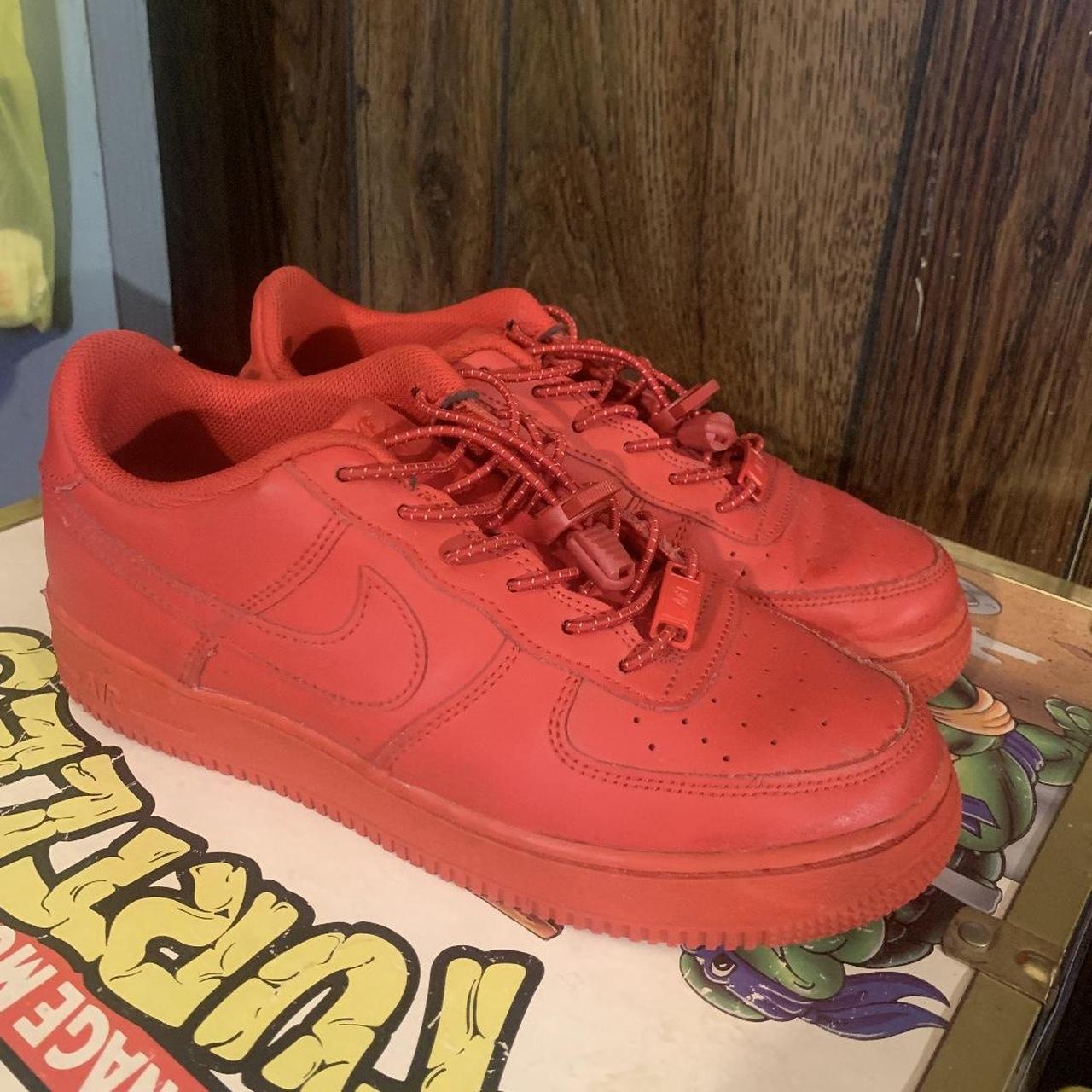 Nike Men's Red Trainers | Depop