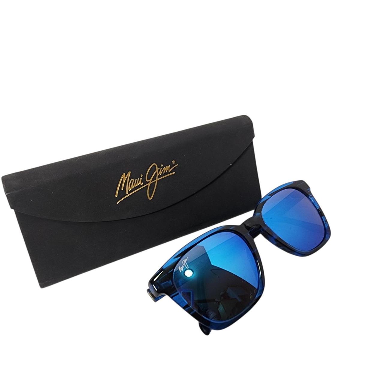 Maui Jim Men's Square Sunglasses - Blue/Black – M… - image 1
