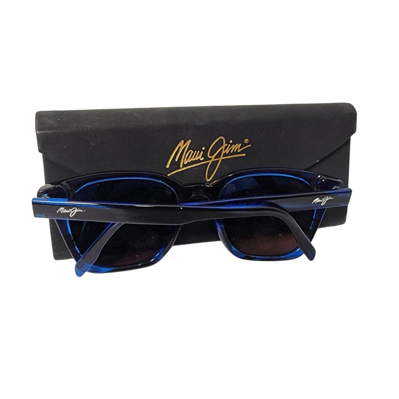 Maui Jim Men's Square Sunglasses - Blue/Black – M… - image 3