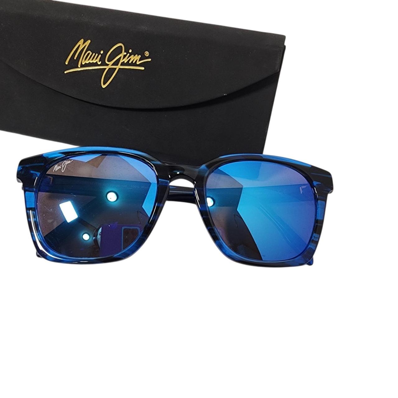 Maui Jim Men's Square Sunglasses - Blue/Black – M… - image 2
