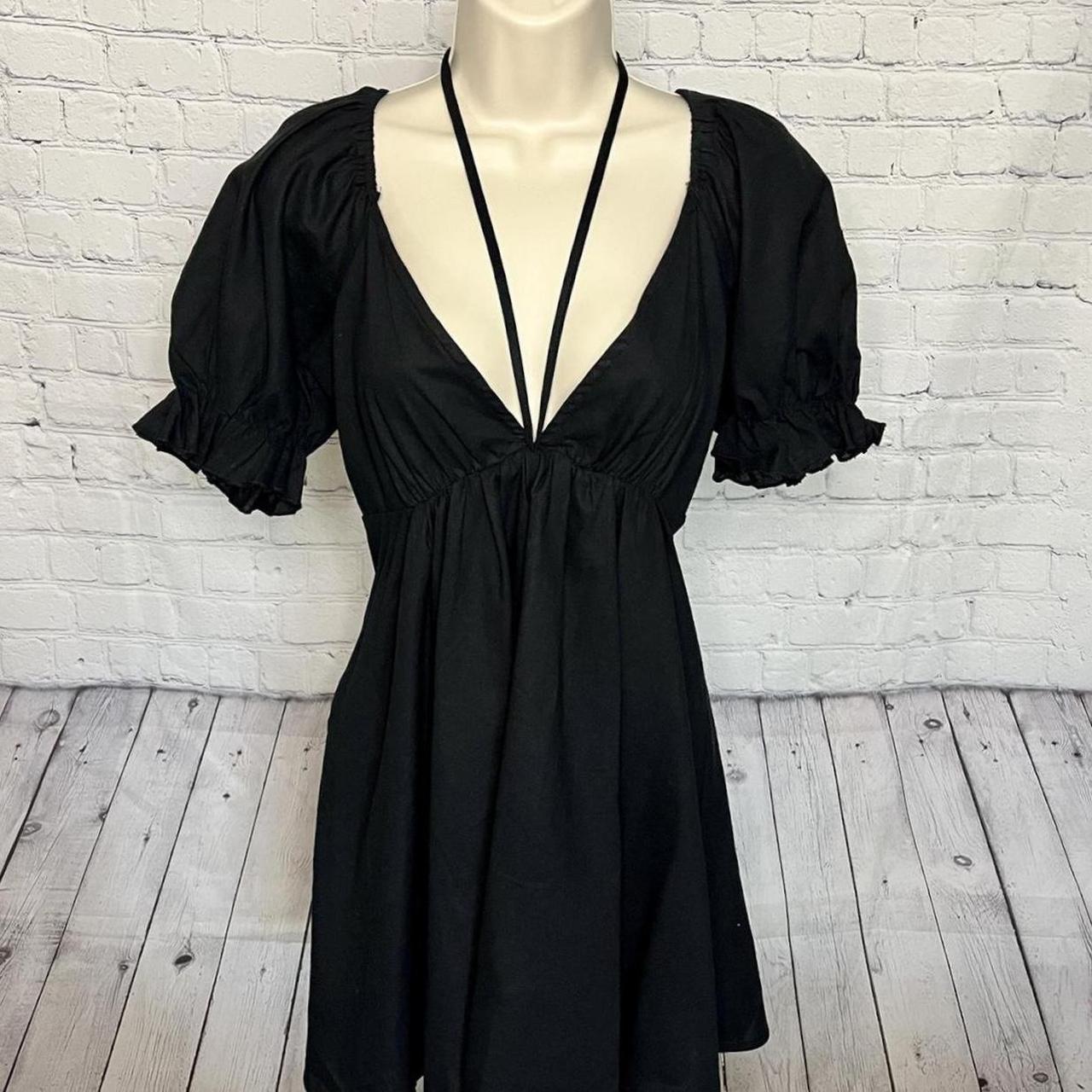 Princess Polly Women's Black Dress Depop