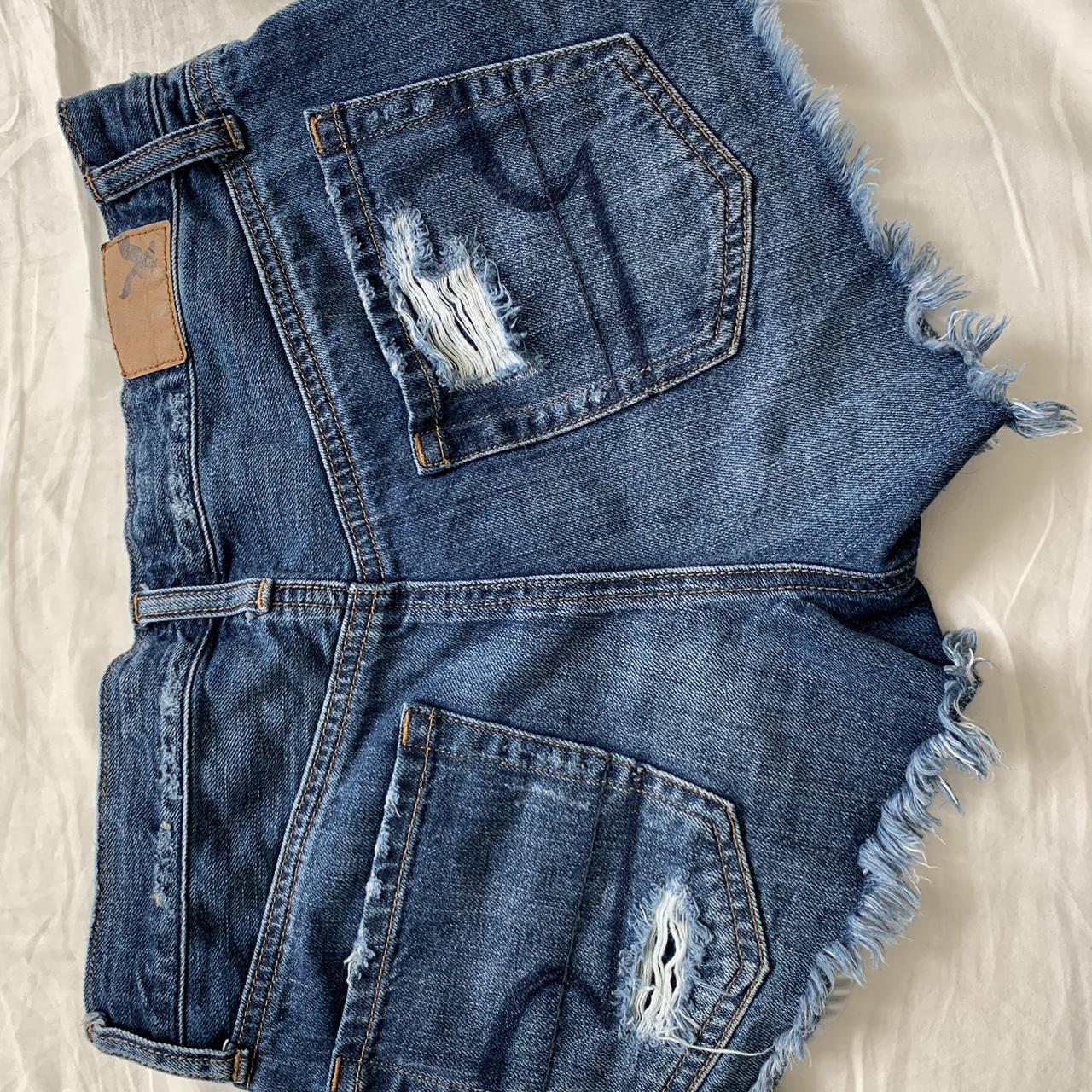 American Eagle Outfitters, Shorts, American Eagle Jean Shorts Size 8  Minor Distress Good Condition