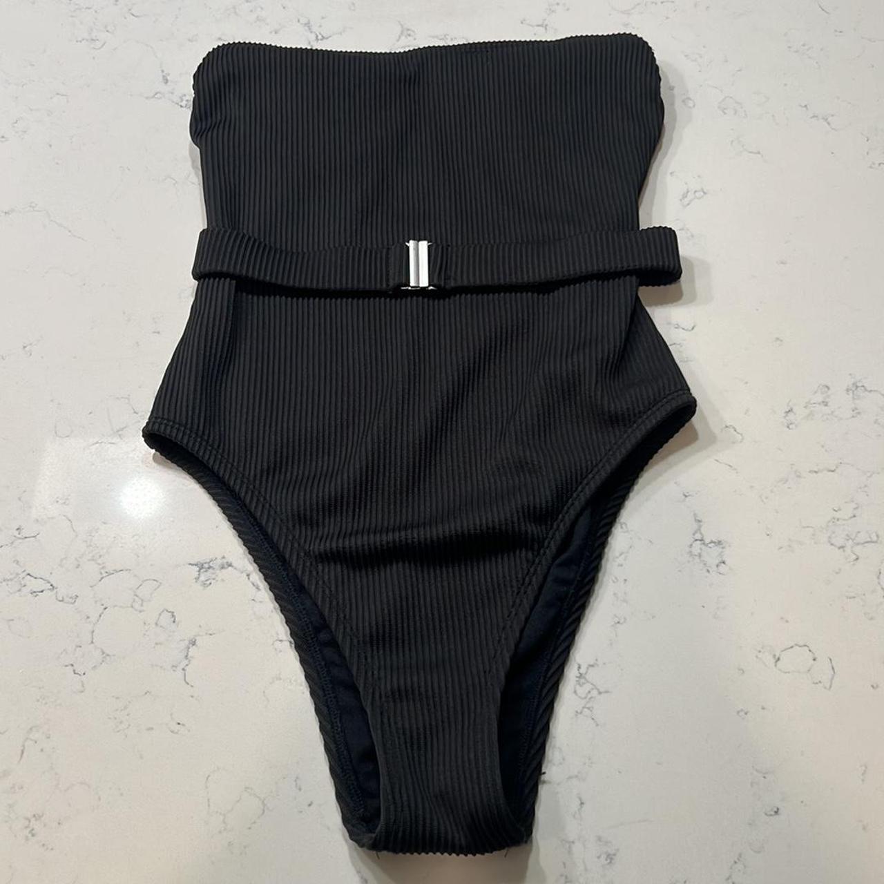Abercrombie & Fitch strapless one piece with... Depop