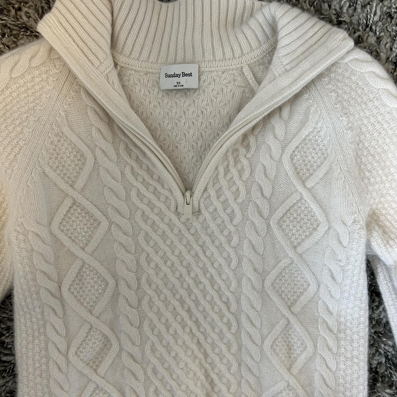 Sunday Best BOREAL 1/4 ZIP SWEATER