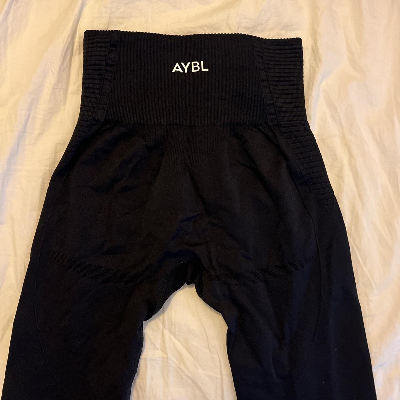 AYBL Black Leggings, Size Medium , #AYBL #Activewear