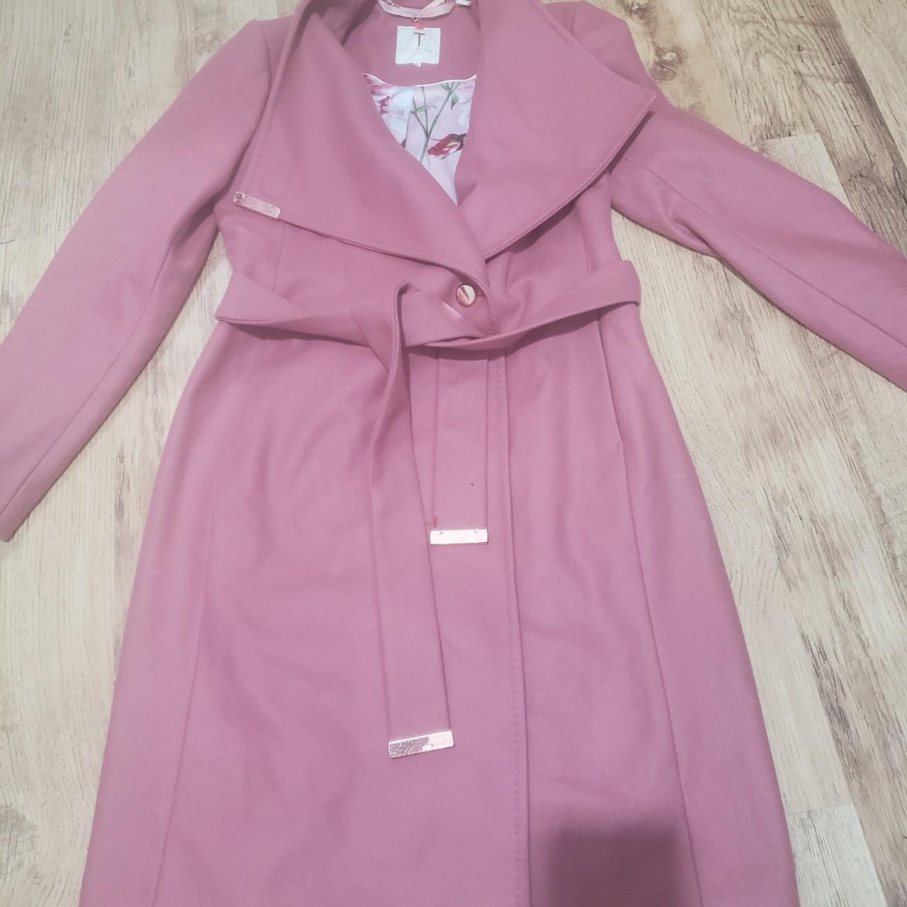 Ted baker sandra wool cashmere coat..size 1..very... - Depop