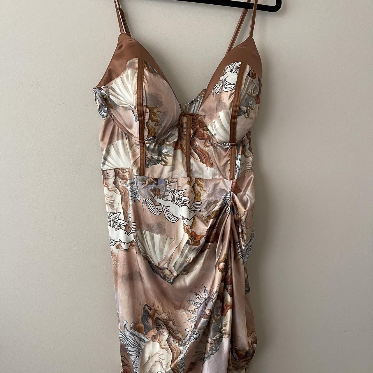 Angel Print Reformation Angel Dress Reformation “Crimini” Dress In - Main Image