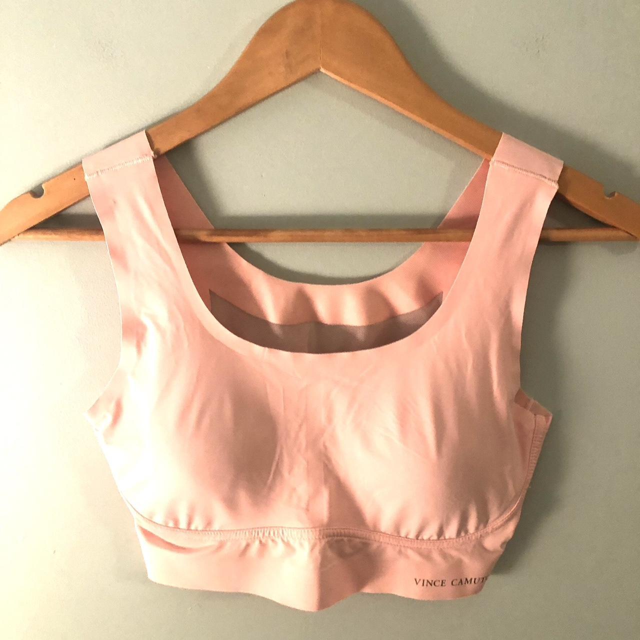 Vince Camuto pull over bra. Mesh back. Removable
