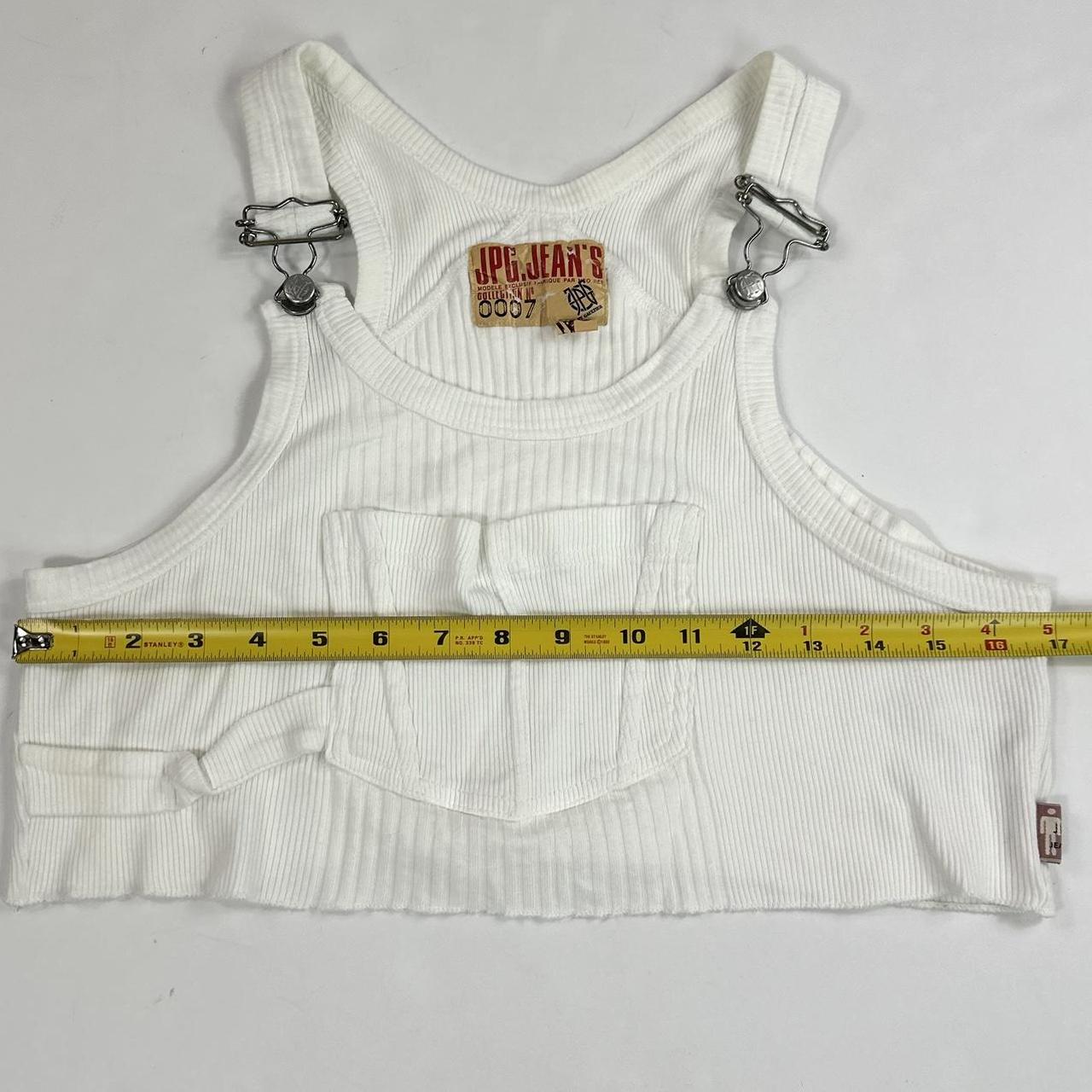 希少Jean Paul GAULTIER JPG 00s tanktop Y2K Jean Paul Gaultier Pre-Owned 2000s polka-dot Sheer Tank Top
