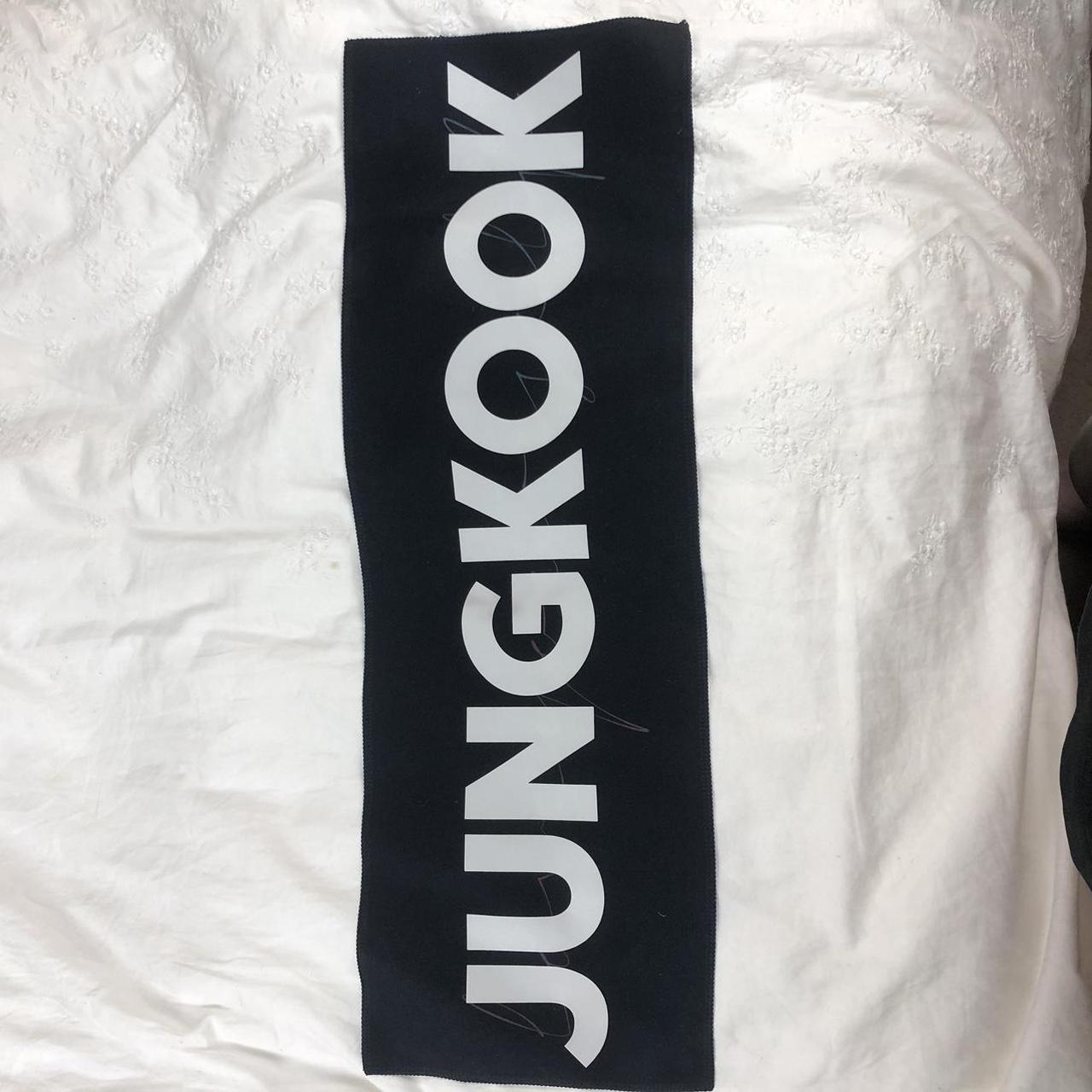 BTS Jungkook Fabric on sale Slogan