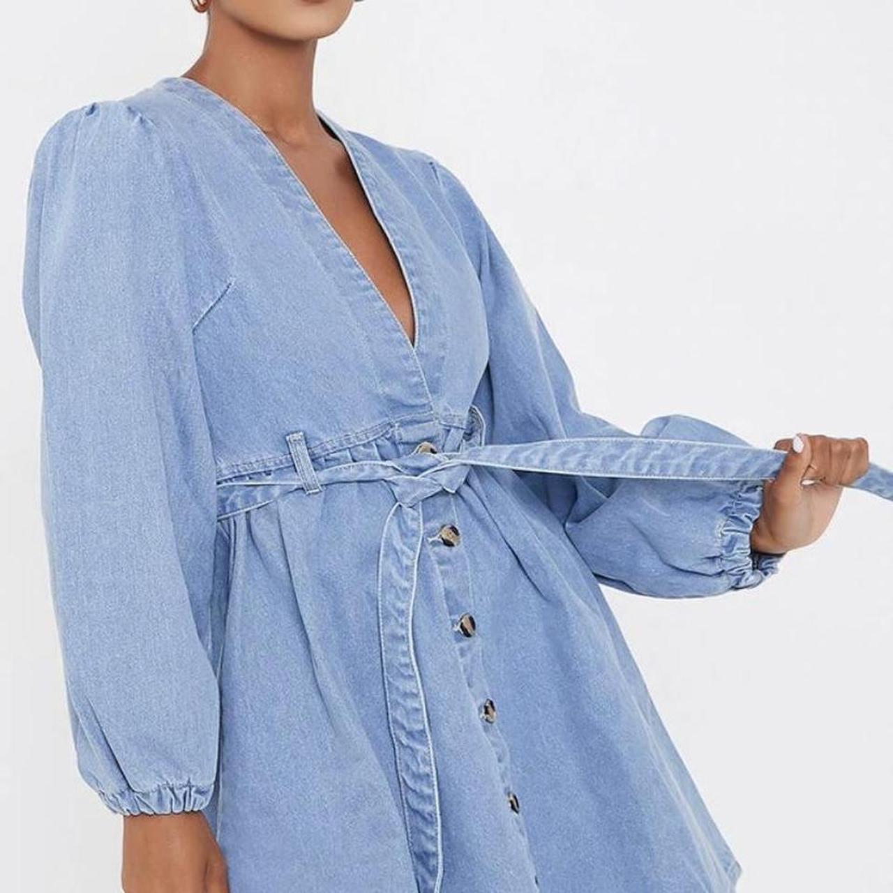 Denim dress i saw it first hotsell