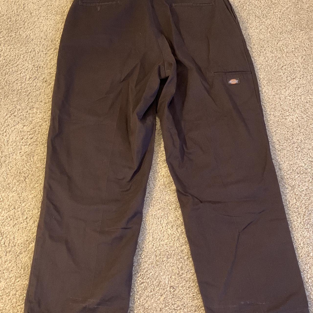 Brown dickie pants - Depop