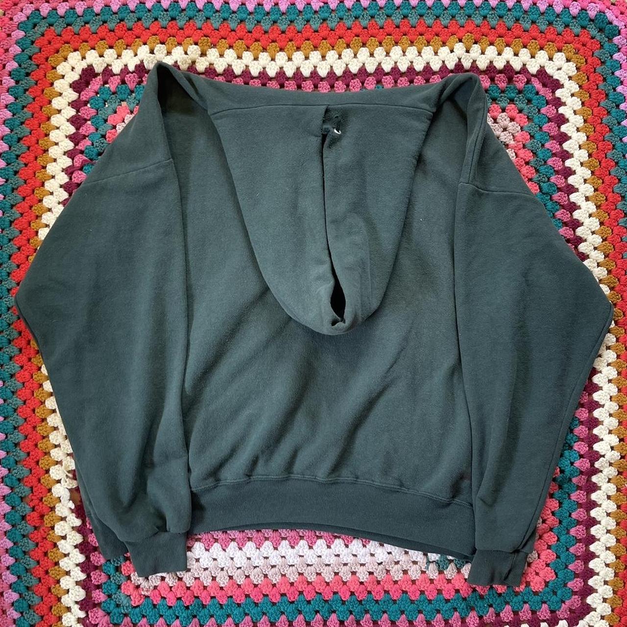 Vintage Y2K Hoodie John Deere Men’s XXL Forest Green... Depop