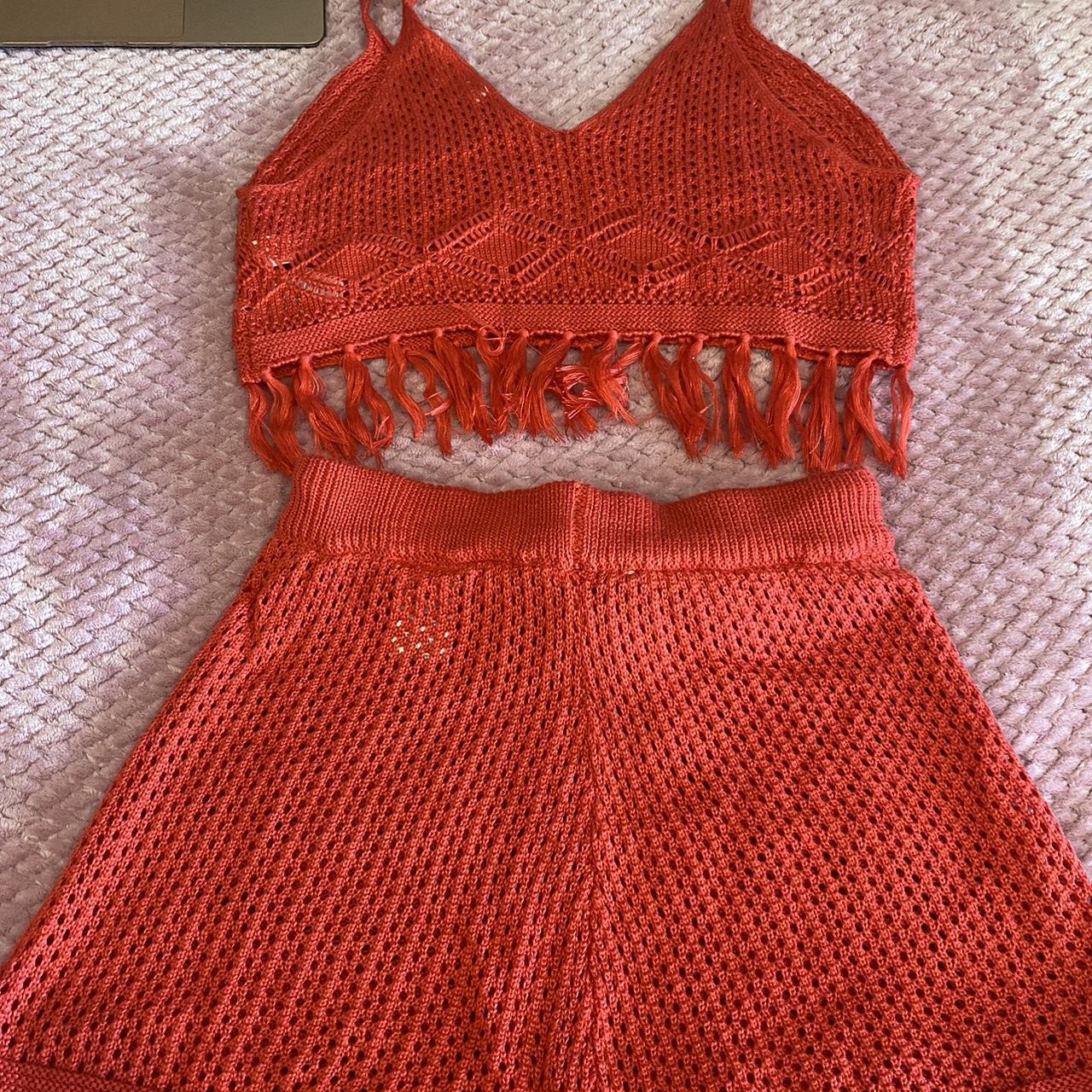 STEVE MADDEN NYC crochet top shorts 💋 BRAND NEW Depop