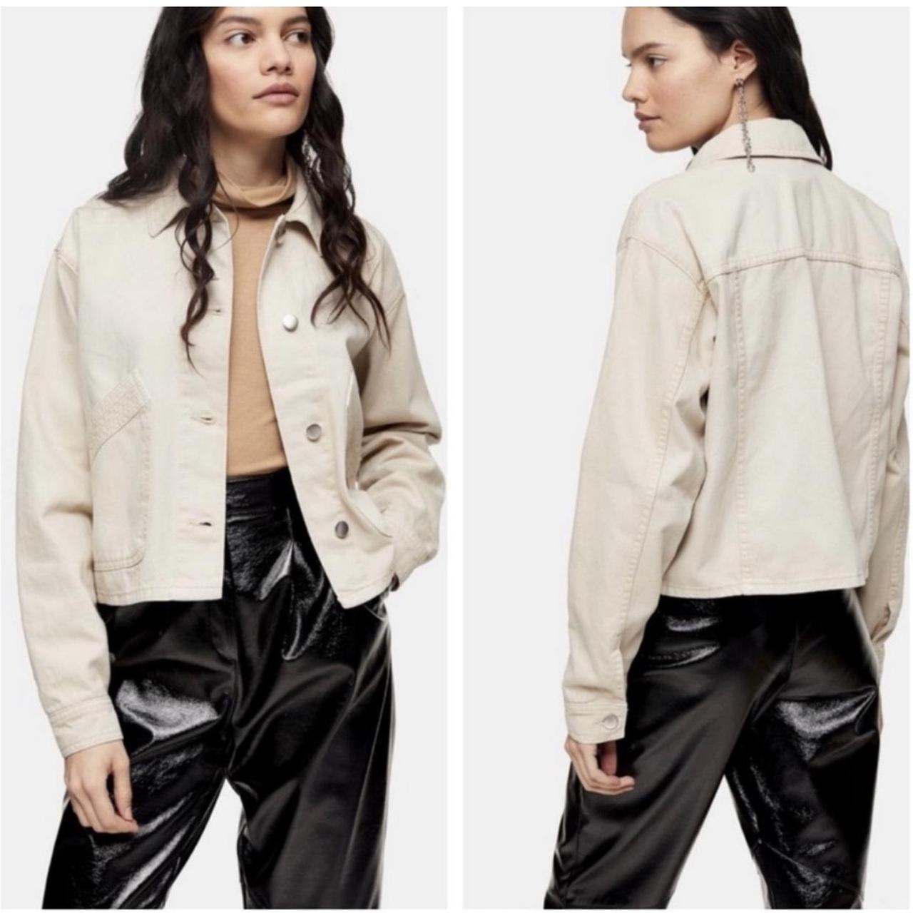 Women's Cream Jacket Depop