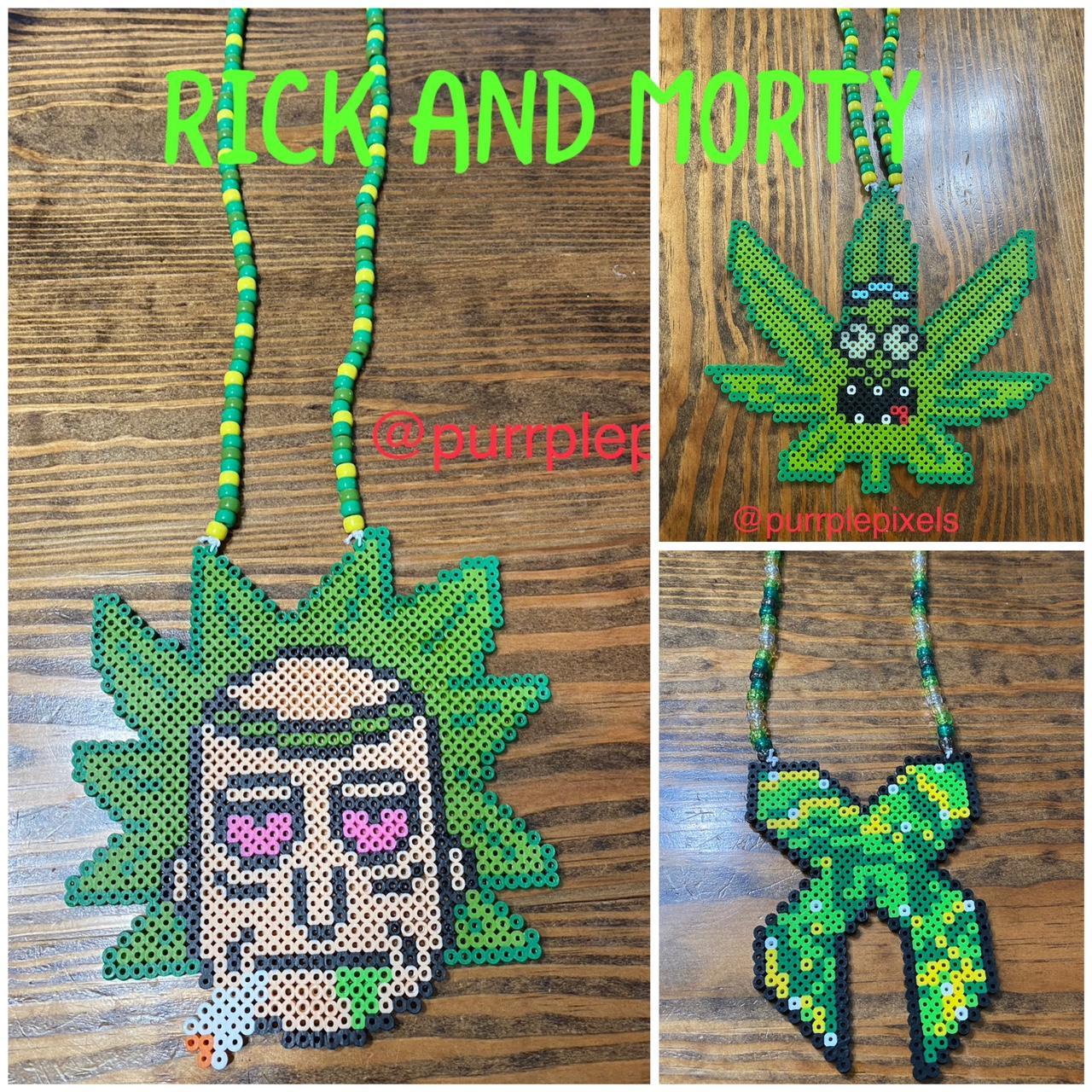 Rick and morty clearance perler