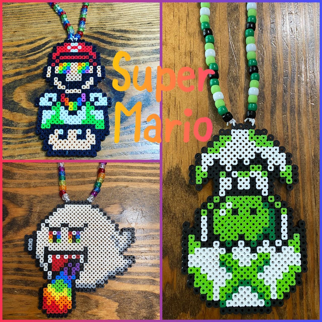 Yoshi Hama Beads Donkey Kong Mario Kart Perler Beads Super