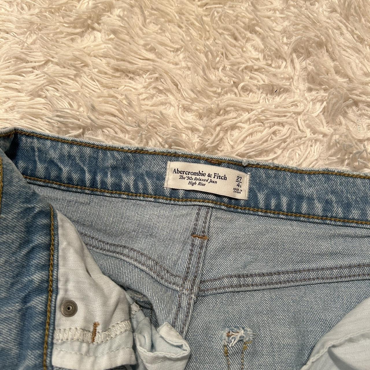 Abercrombie 90s relaxed Jeans Perfect condition,... - Depop