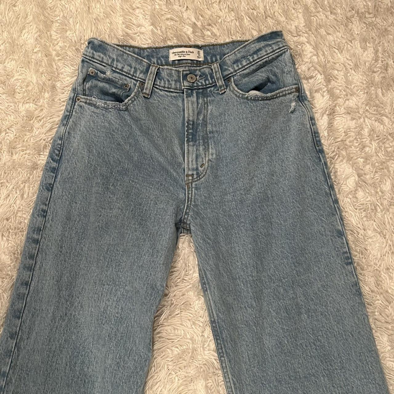 Abercrombie 90s relaxed Jeans Perfect condition,... Depop
