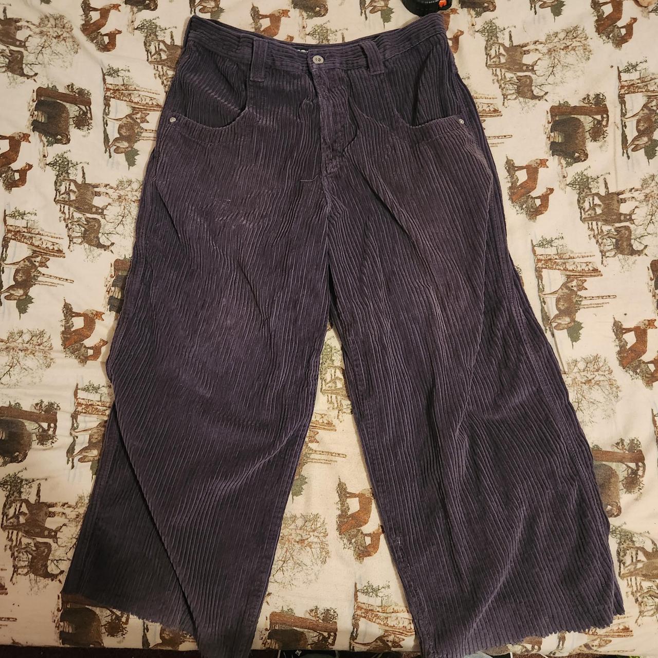 Super Sick Embroidered Cord Corduroy Jnco Twin... - Depop