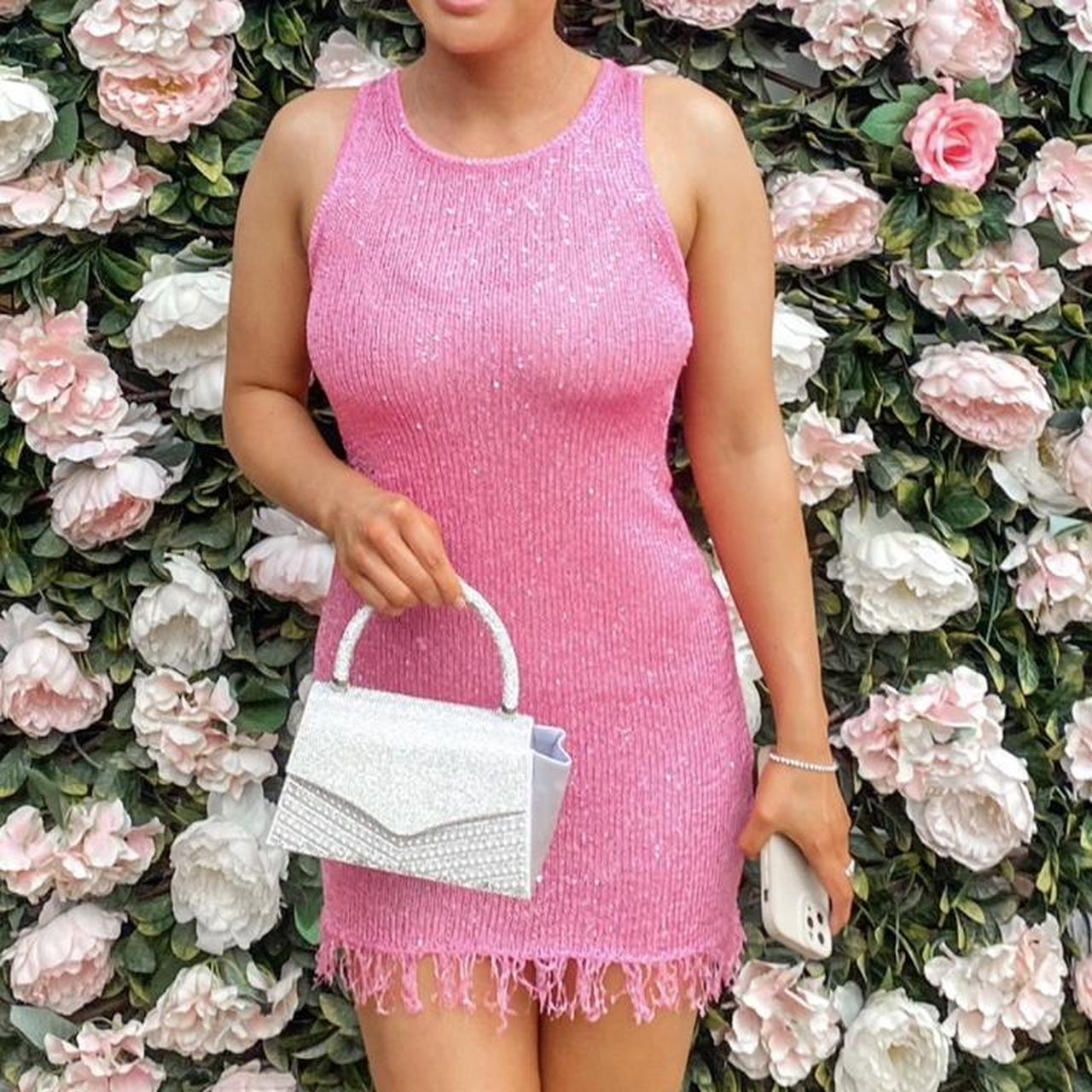 ASTRA RESORT NATALIA MINI PINK WORN ONCE for my... Depop