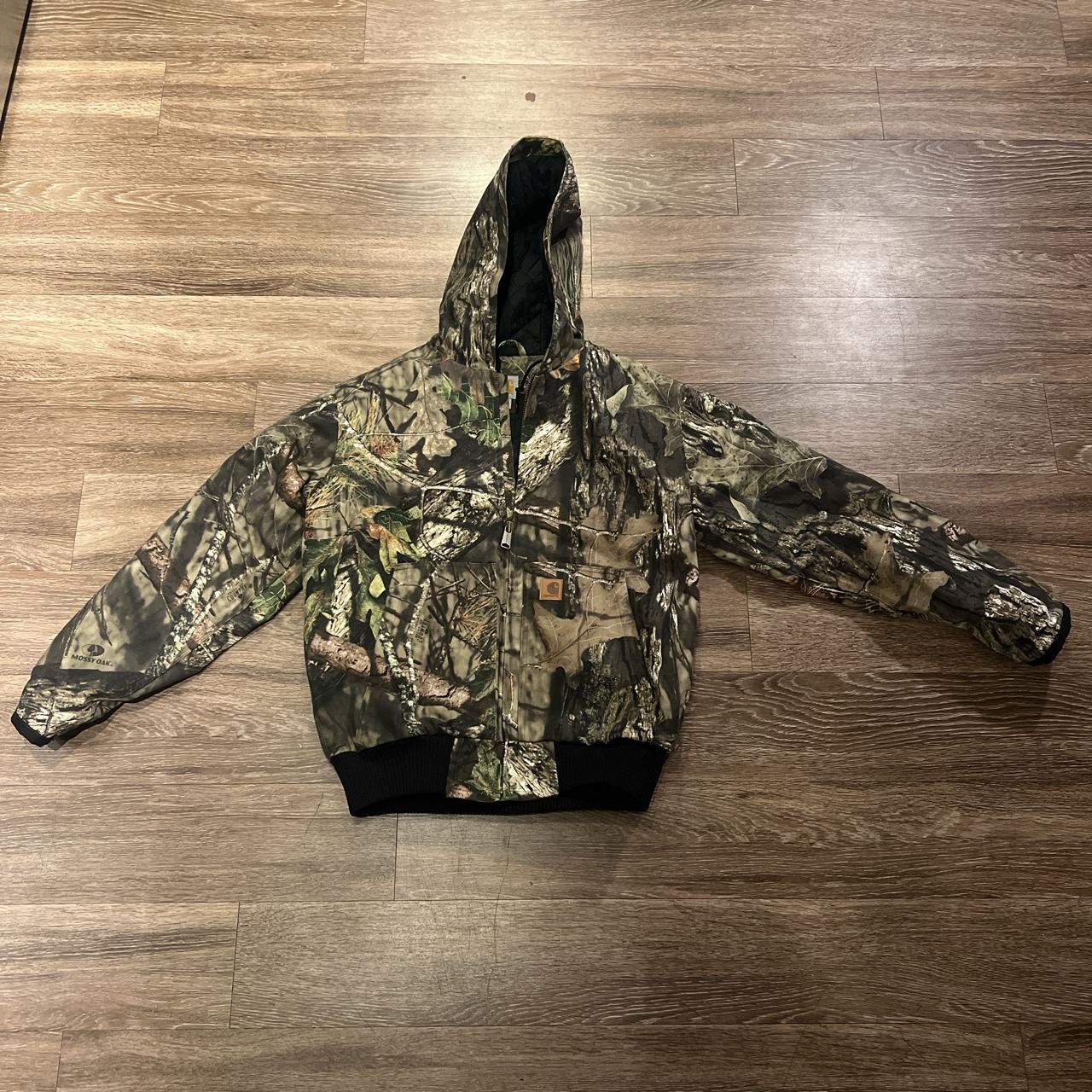 Carhartt Hunt Duck Insulated Camo Active... - Depop