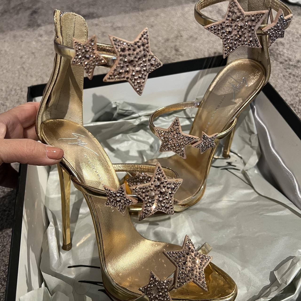 Giuseppe Zanotti Size 3 Rose Gold with rose gold