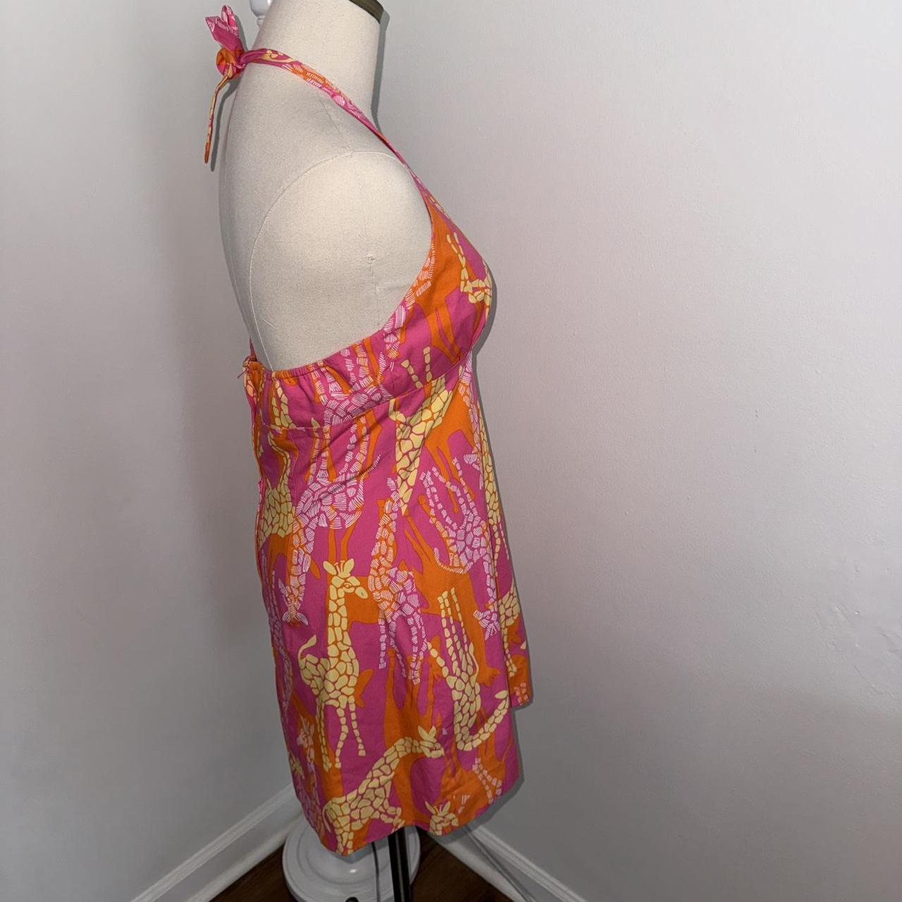 Vintage Lilly Pulitzer hotsell Giraffe Palm Tree Dress 6