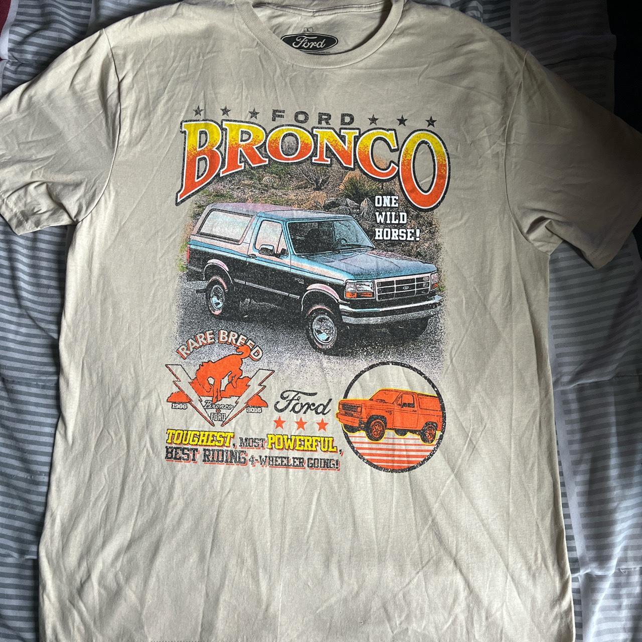 men's ford bronco t shirt