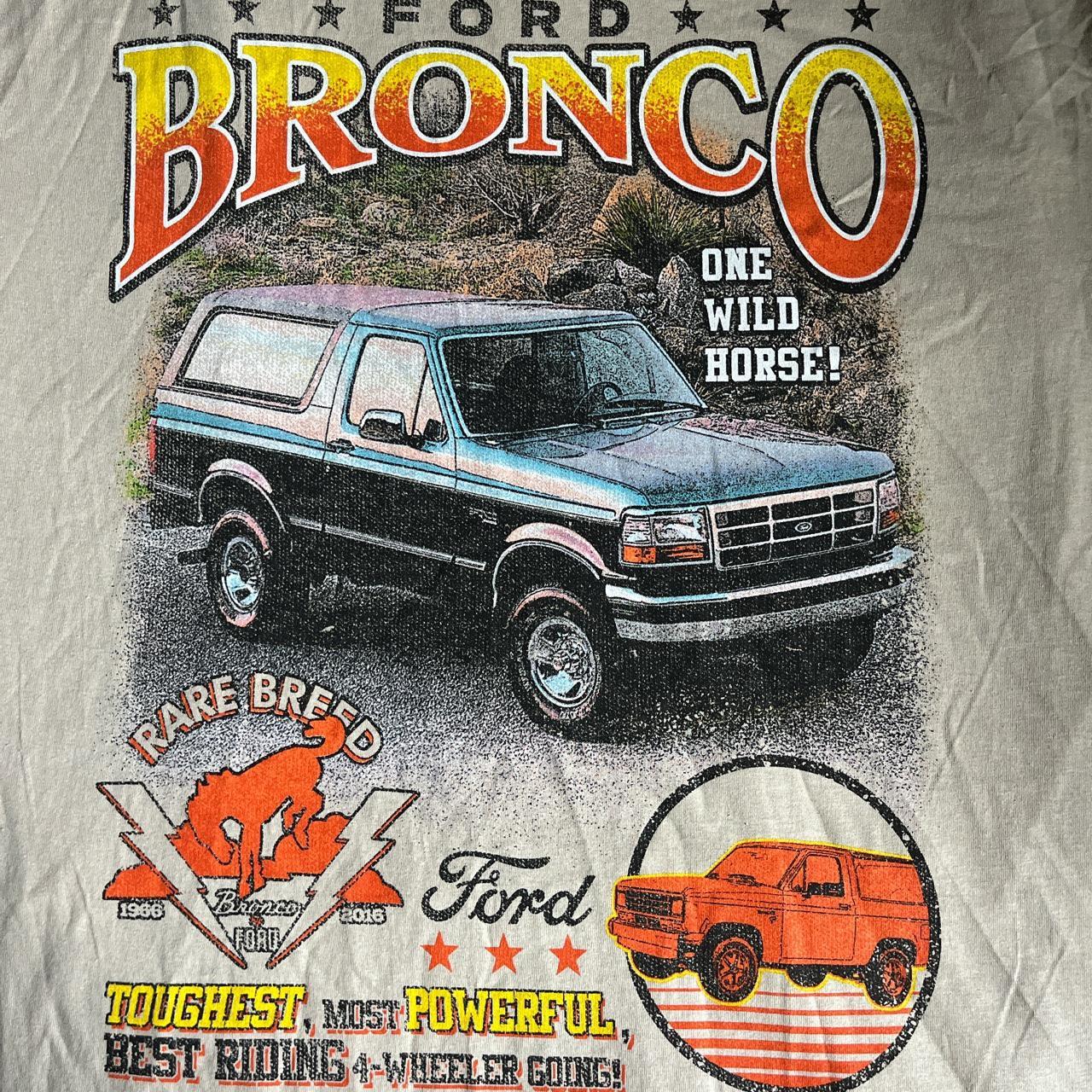 Ford One Wild Horse Vintage Bronco T-Shirt