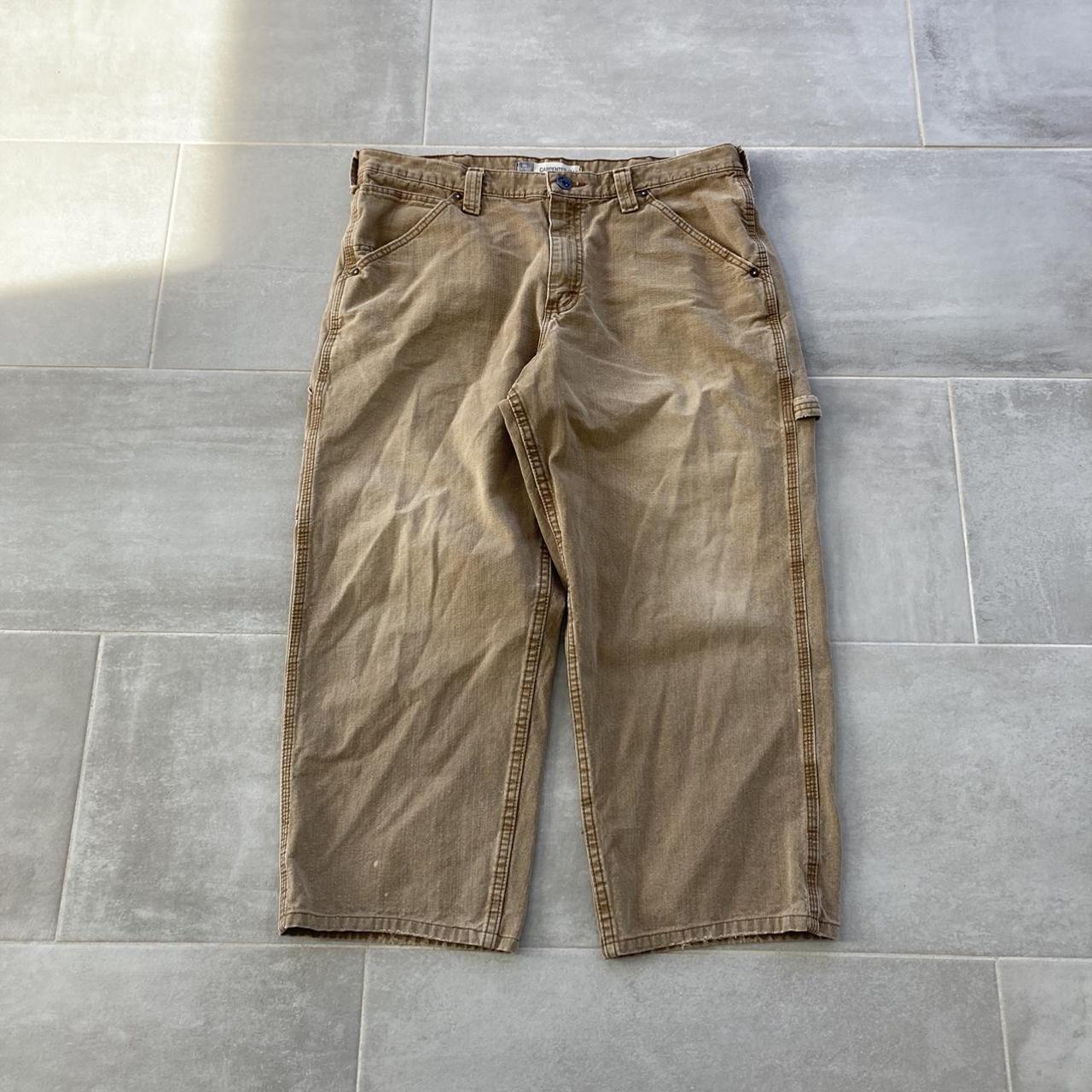 Lee Men's Tan Trousers | Depop