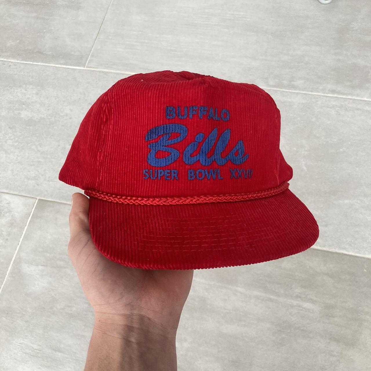 Vintage Buffalo Bills Super Bowl Xxvii Corduroy Hat Depop