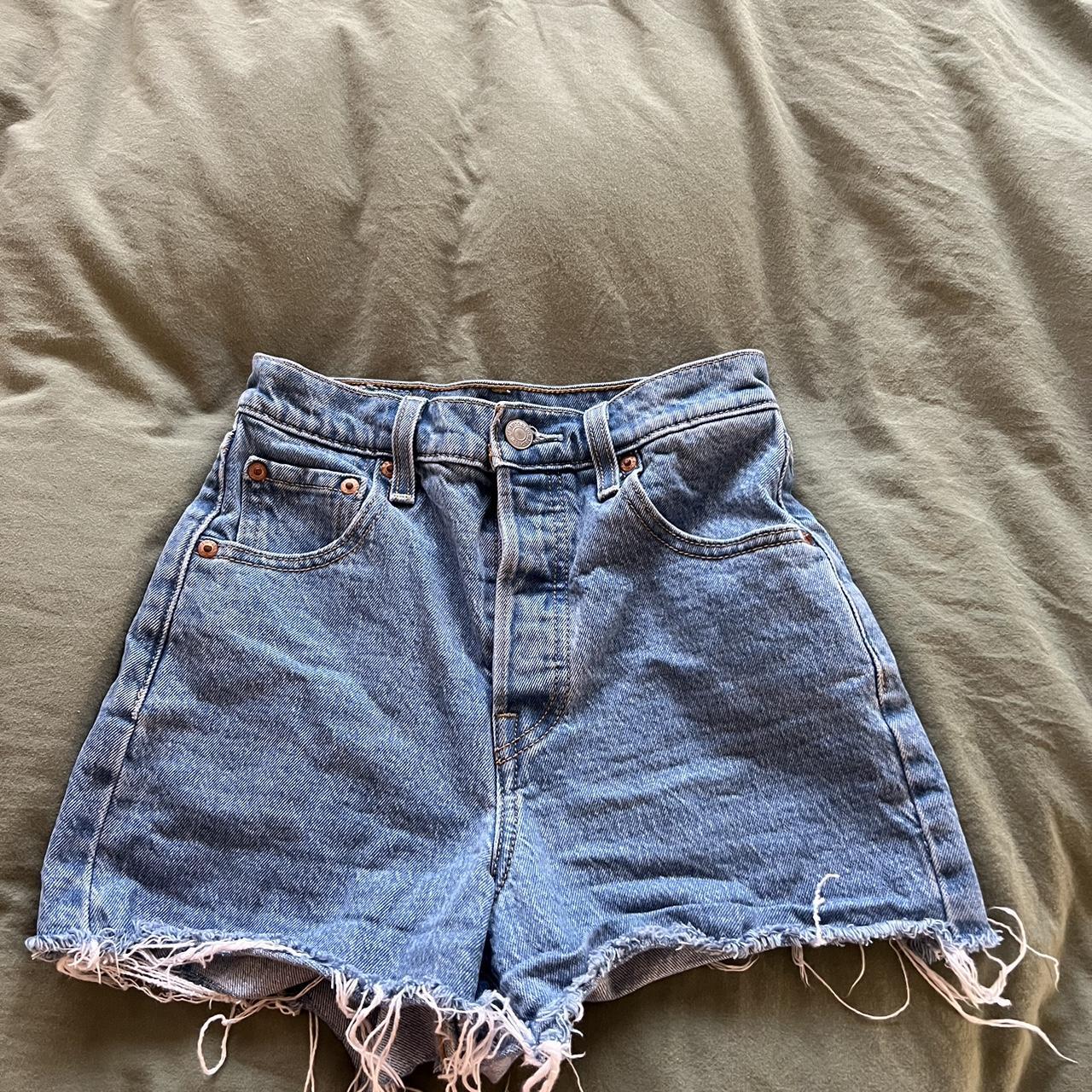 Levi’s Jean shorts worn only a few times but no... - Depop