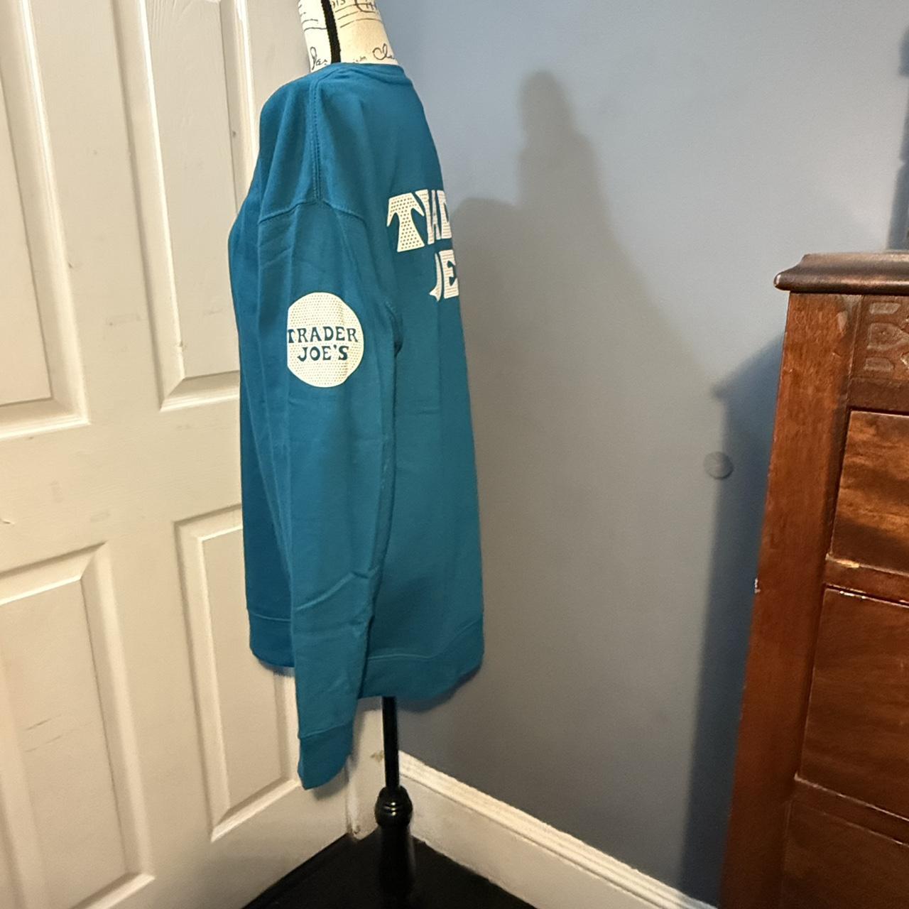 Trader Joe's Men's Sweatshirt - Blue - L – Trader… - image 2